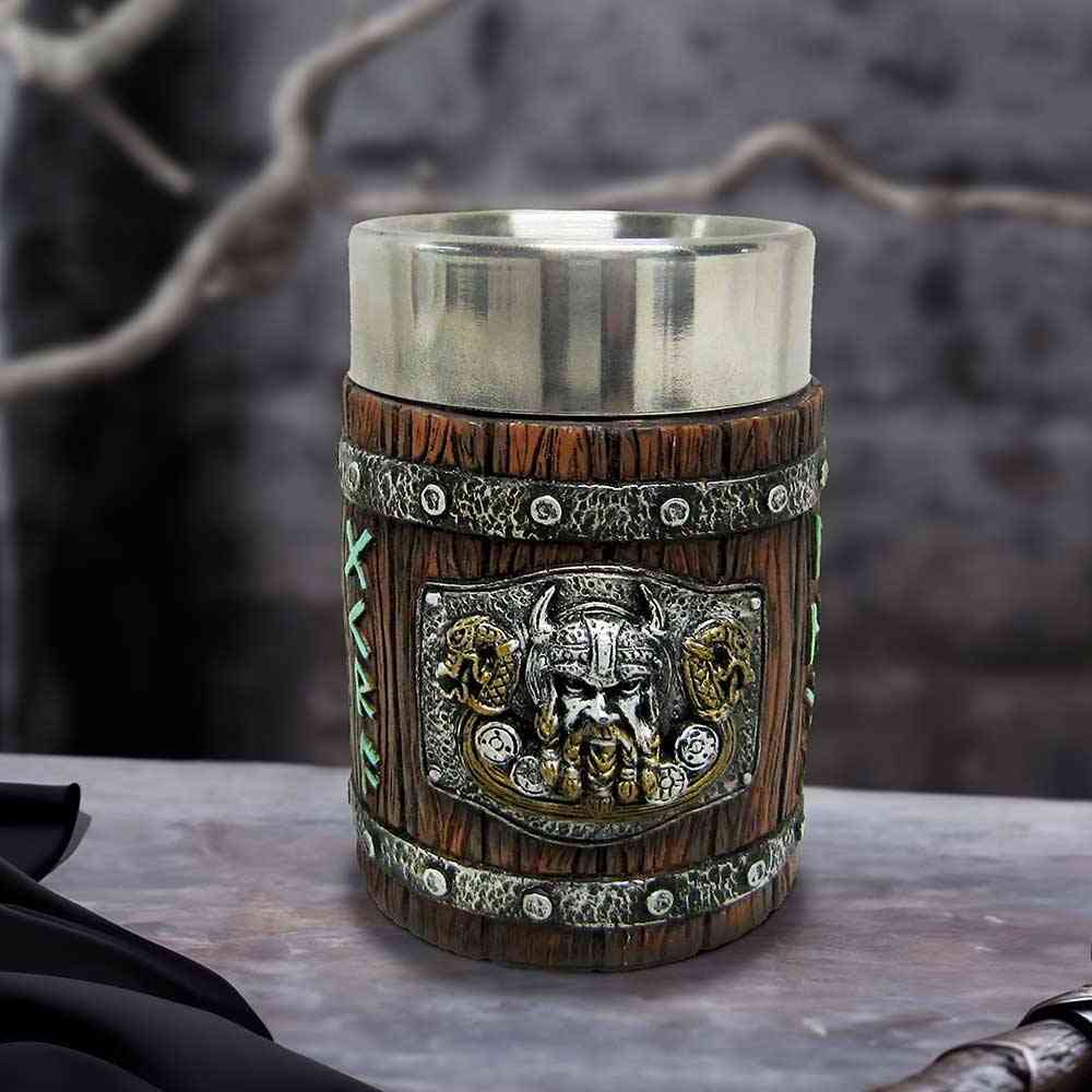 Nemesis Now - Norseman Shot Glass 8cm Schnapsglas - Mehrfarben